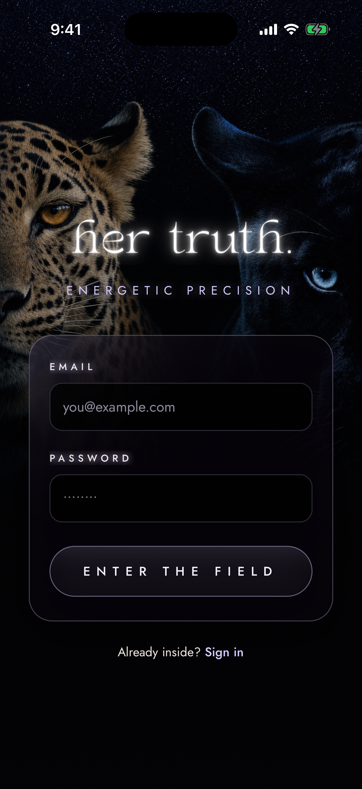 The HER TRUTH app
